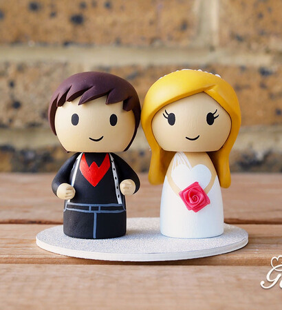 genefy playground, wedding cake topper and nightwing