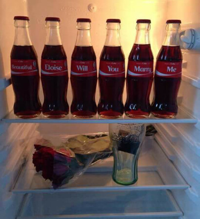 love, surprise and moment