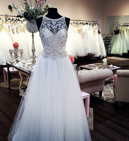 wedding dress, sparkle and bride