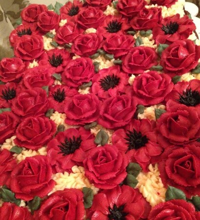 كيك, حفلة and flower