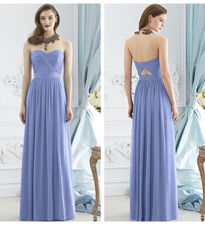 dress, periwinkle and bridesmaid