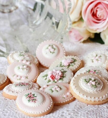roses, Cookies and ️dulces