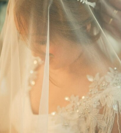 bride, veil and dream wedding