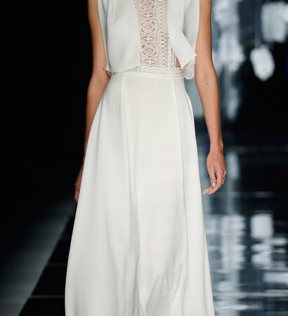 model, wedding dress and gown