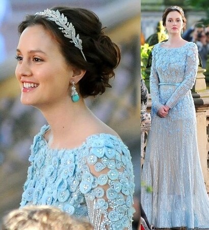 tiara, dress and waldorf
