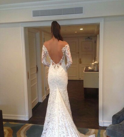 love, lace wedding dress and beautiful
