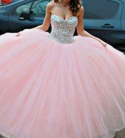 pink dress, amazing and princess