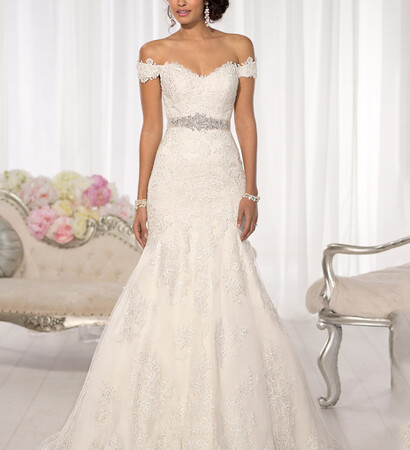 a-line wedding dress, elegant wedding dress and fashion wedding dress