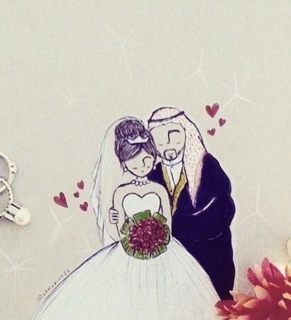 art, bride to be and arabic