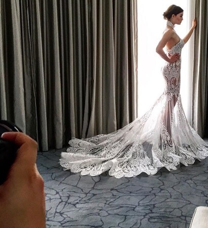 gown, weddingdress and stevenkhalil