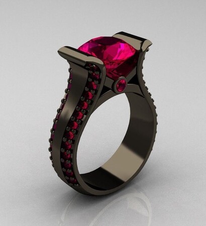 black, perfect and rings