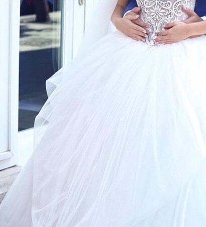 swag, hochzeitskleid and beauty