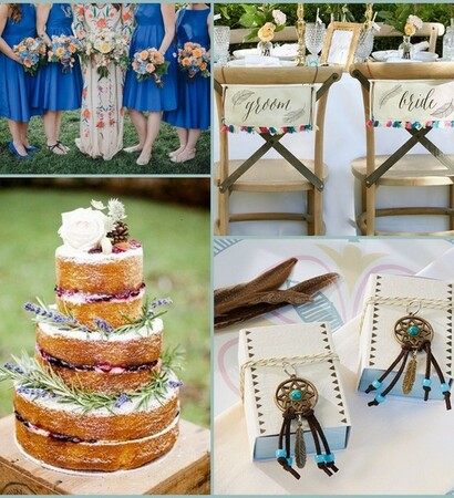hotref, wedding ideas and bohemian style