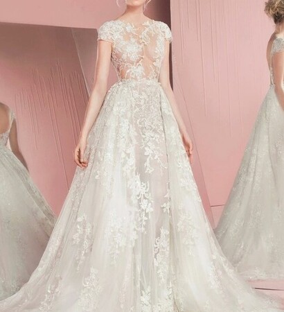 wedding dress, white and dress