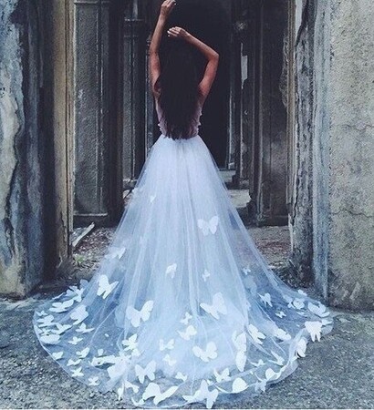mariage, papillon and elegance