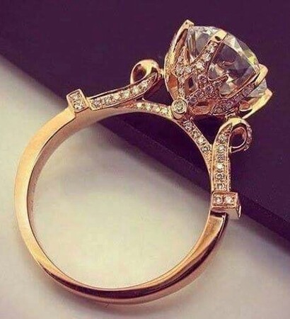 mariage, ring and luxe