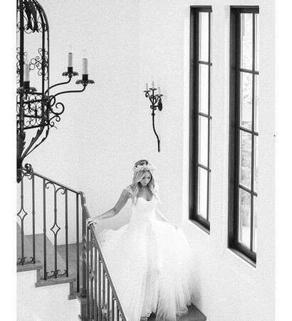 wedding dress and en