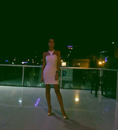 brunette, fashion and tanned