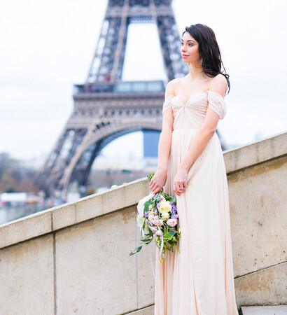 dress, torre de eiffel and france