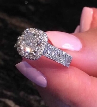 pink, rock and diamond