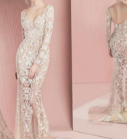 wedding dress, luxury and sirena