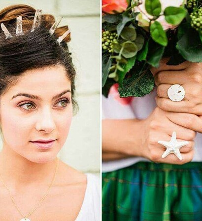 bride, disney and ariel