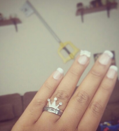kingdom hearts, kingdom hearts wedding and gamer ring