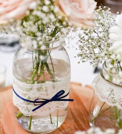 center piece, cute and flowers