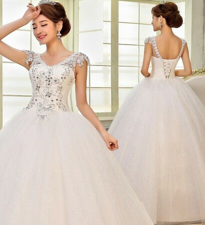 fashion, korean wedding dress and dress