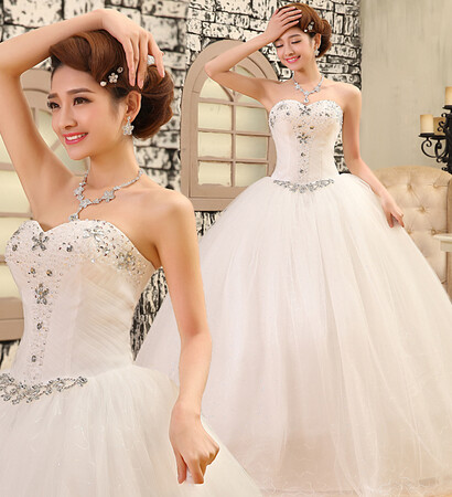 fashion, dress and wedding dress