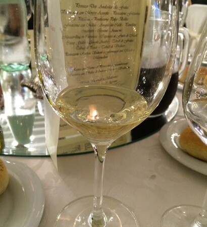 menu, good food and wine