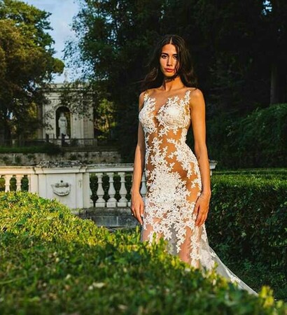 white, bride and Hot