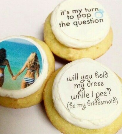 cookie, bridesmaid and funny