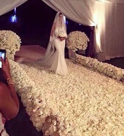white, marry and flowers