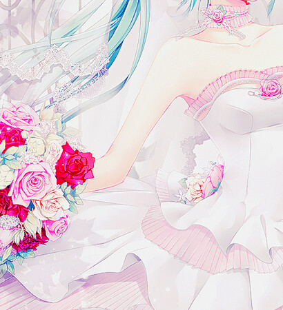 pretty, hatsune miku and vocaloid