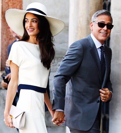 perfect, amal alamuddin and hat