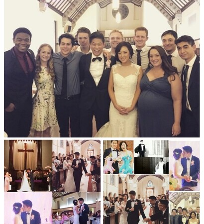 will poulter, ki hong lee's wedding and ki hong lee