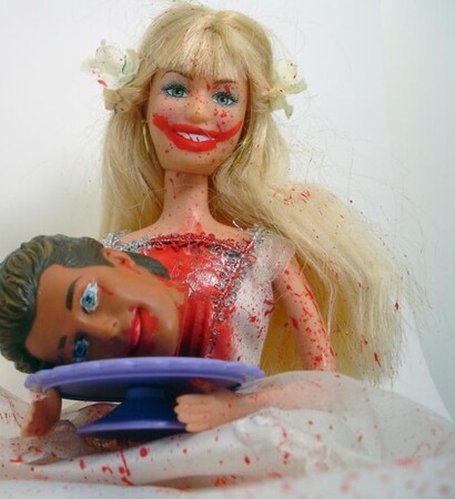 ken, art and barbie