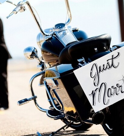 motorcycle, elegant and smile