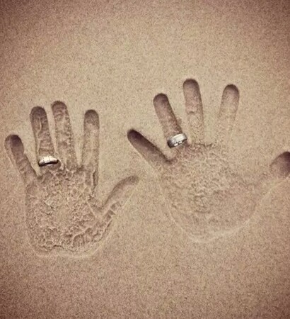 hand, rings and men