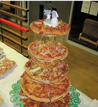 pizza, cake and i need