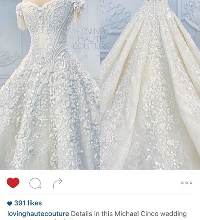 haute couture, wedding dress and michael cinco