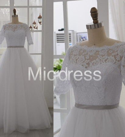 bridal gown, spring wedding dress and tulle wedding dress