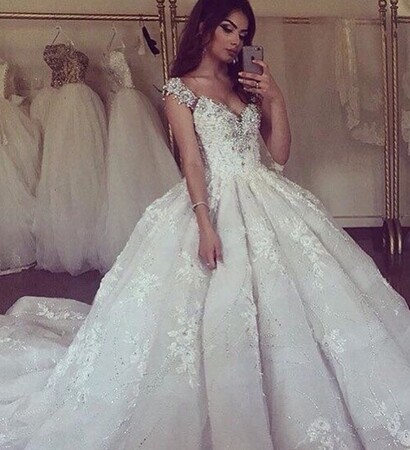 dresses, white and women