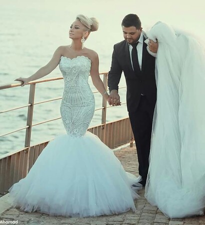 glitter, dress and wedding dress