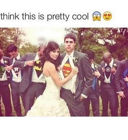 husband, dress and batman