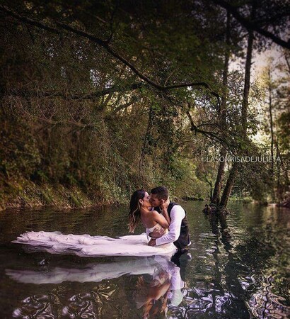 kiss, river and picture