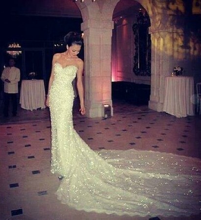 fashion, wedding dress and sparkle dress
