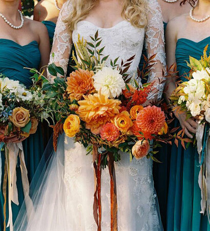 bouquet, autumn and flowers