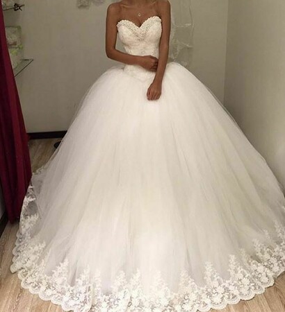 wedding dress, white and dress